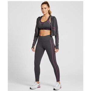Victoria's Secret PINK ACTIVE Pink Side Stripe Legging Women's Size Medium‎